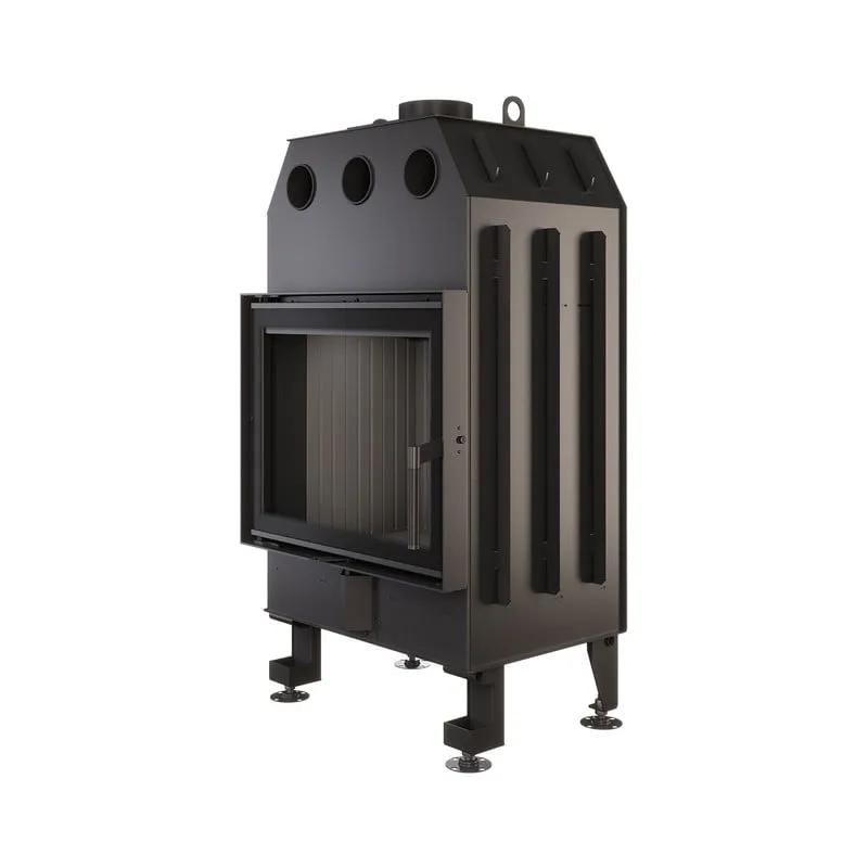 kamin ugradbeni saven energy 60x50 (14,5 kw) eco - crni šamot - slika 3