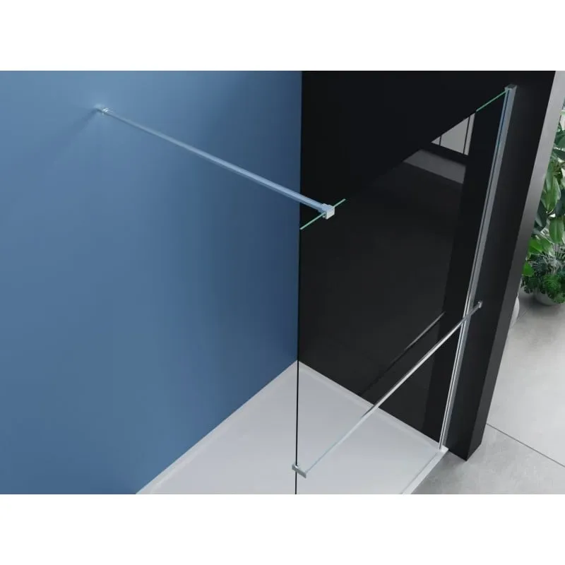 držač za ručnike za walk in aluminij 120 cm krom - slika 2