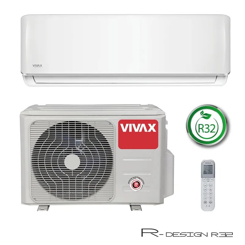 VIVAX COOL R-DESIGN inverterski klima uređaj 3,52kW / 3,81kW ACP 12CH35AERI R32 biserno bijela - Mihovljan, Čakovec