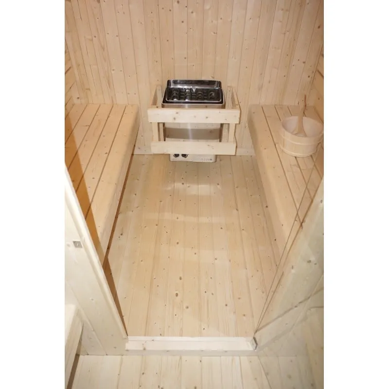 sauna vanjska göteborg za 4 osebe 188,2x220x194 cm - slika 8
