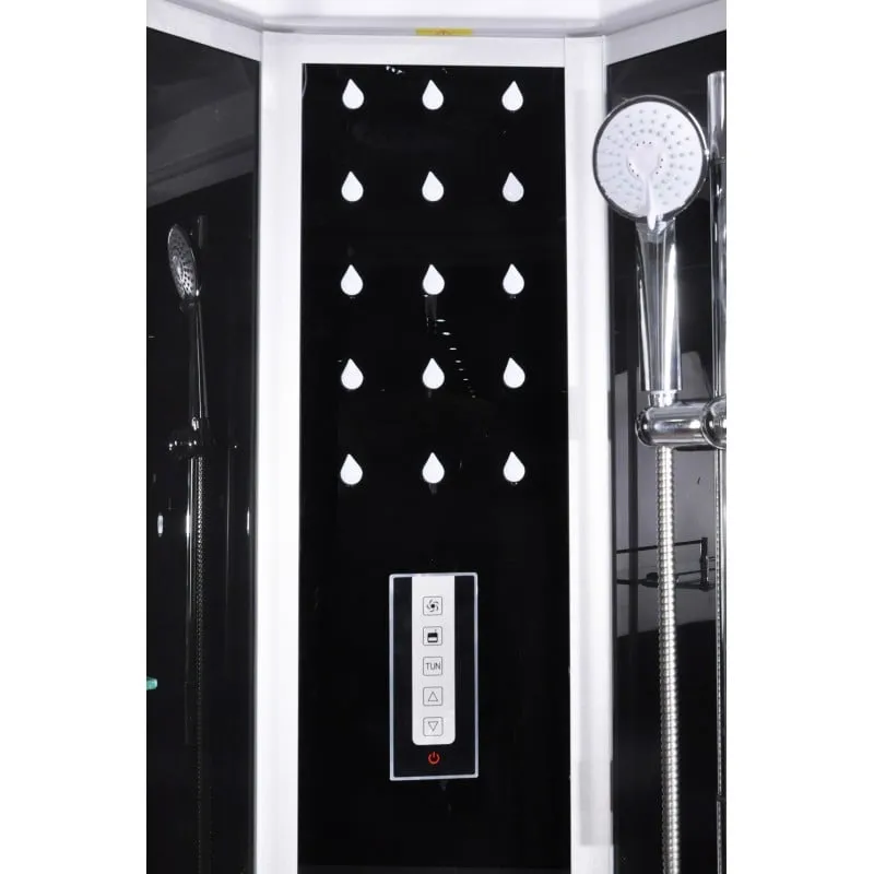 tuš kabina vita 90x90x215cm quick-line - slika 4