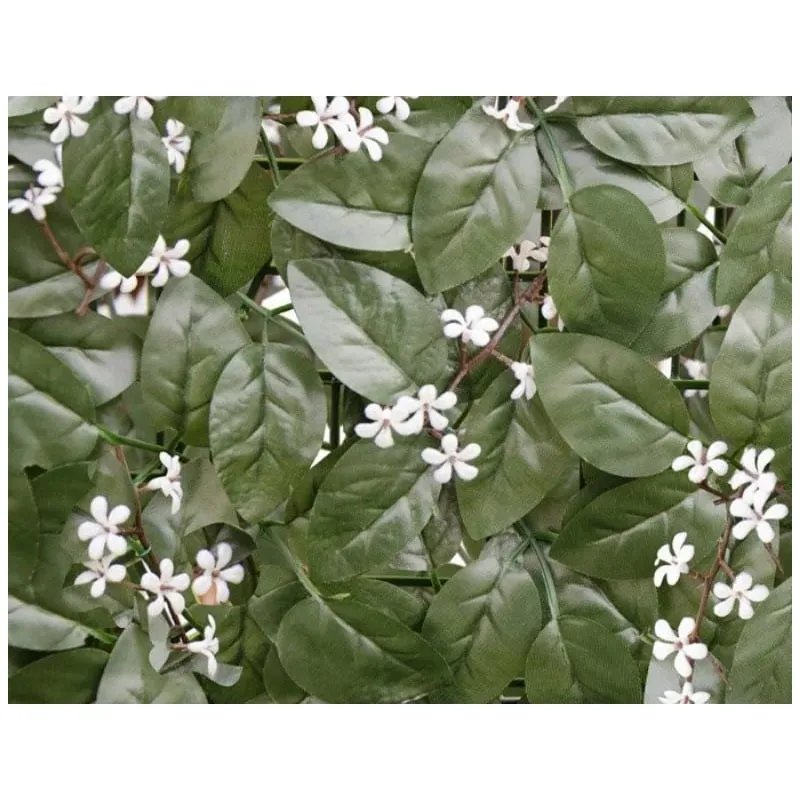 ograda od umjetnog lišća "jasmin" zelena 1.5 x 3.0m - slika 2