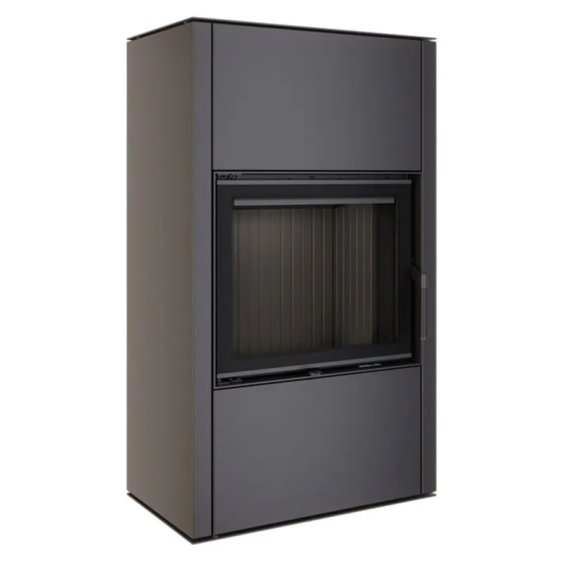 peć na drva samostojeća saven vatra xxl 60x50 black eco (10,2 kw) - slika 6