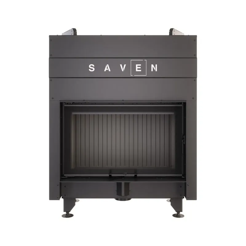 kamin ugradbeni g/saven energy up 80x50 (17,0 kw) eco - crni šamot - slika 4