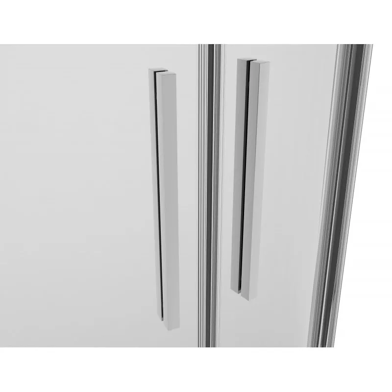 pravokutna tuš kabina 90 x 200 cm, krom - polovični set - 6mm esg easy-clean - slika 2