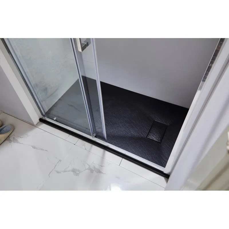 smc tuš kada 120x80cm crna - slika 4