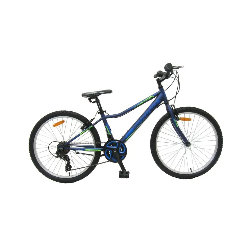 Bicikl Spring-Hunter 24, shimano 21-br, revo-shift, saccon/v-brake, plavo zeleni, muški, vel S (13) - Mihovljan, Čakovec