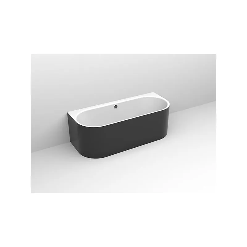 neat wall black mat samostojeća kada 170x75cm - slika 3