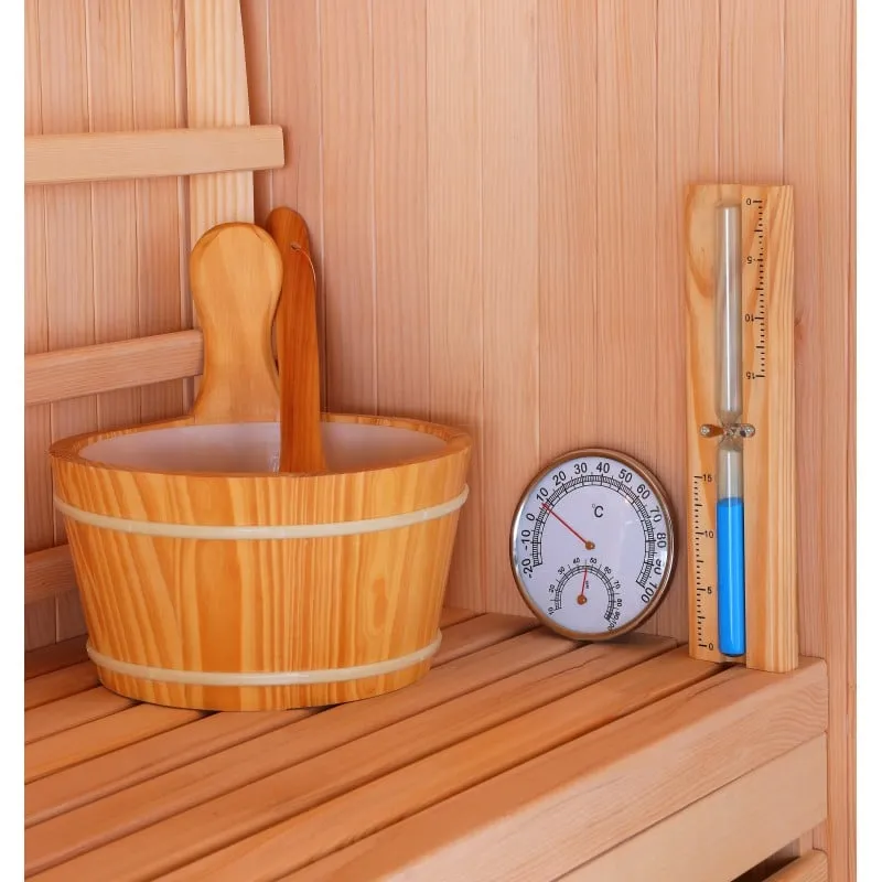 sauna tallinn za 3 osobe 150x150x200 cm - slika 5