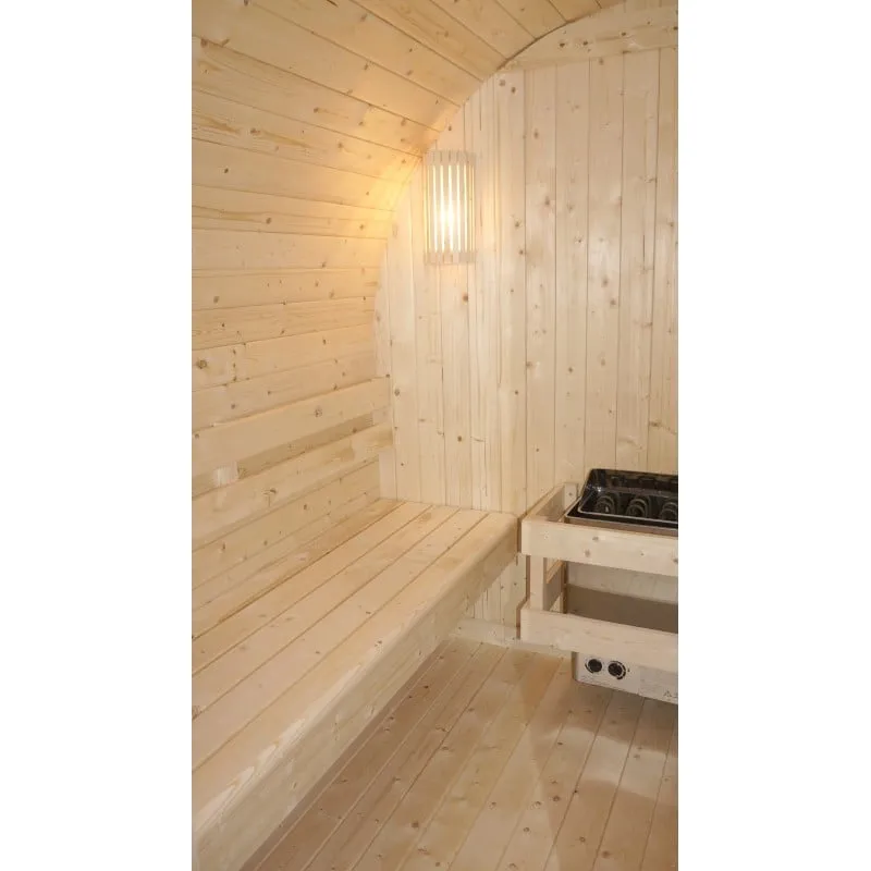 sauna vanjska island xl za 4 osebe 189x220x200 cm - slika 10