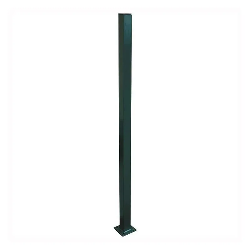 stup za panel ogradu 850x2500 mm (5x5 cm) - zelena e - slika 2