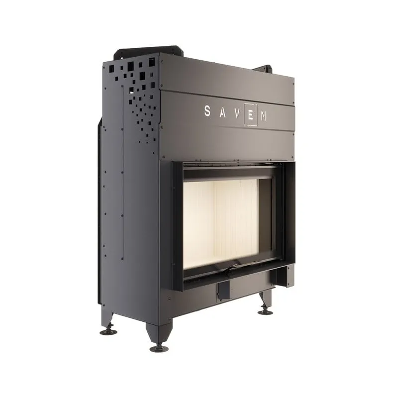 kamin ugradbeni g/saven energy up 80x50 (17,0 kw) eco - bijeli šamot - slika 5