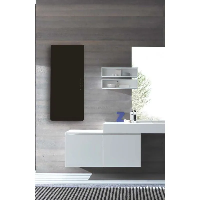 električni kupaonski radijator rom crni 60x152cm - slika 2