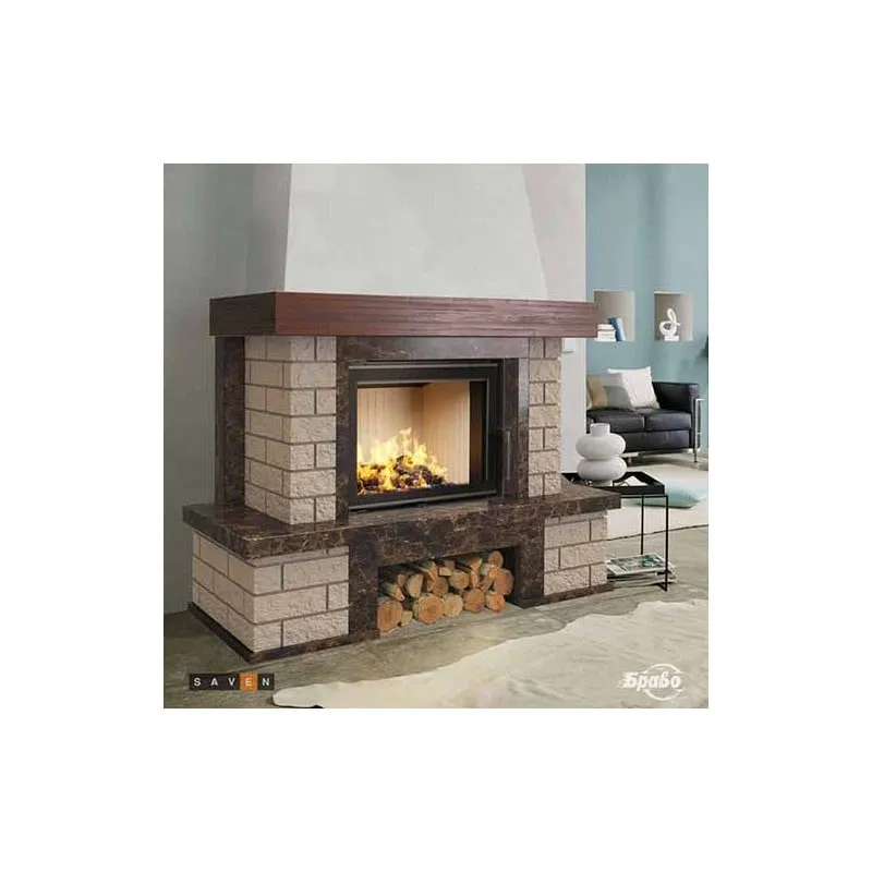 kamin ugradbeni saven energy 60x50 (14,5 kw) eco - slika 10
