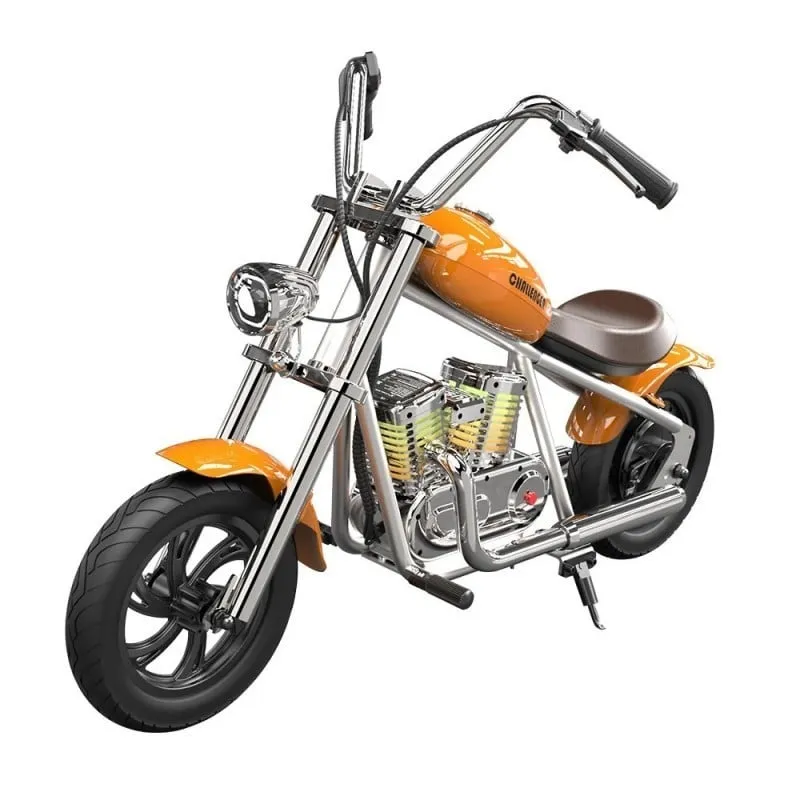 hyper gogo challenger 12 plus (app) električni motocikl za djecu - narančasti - slika 3