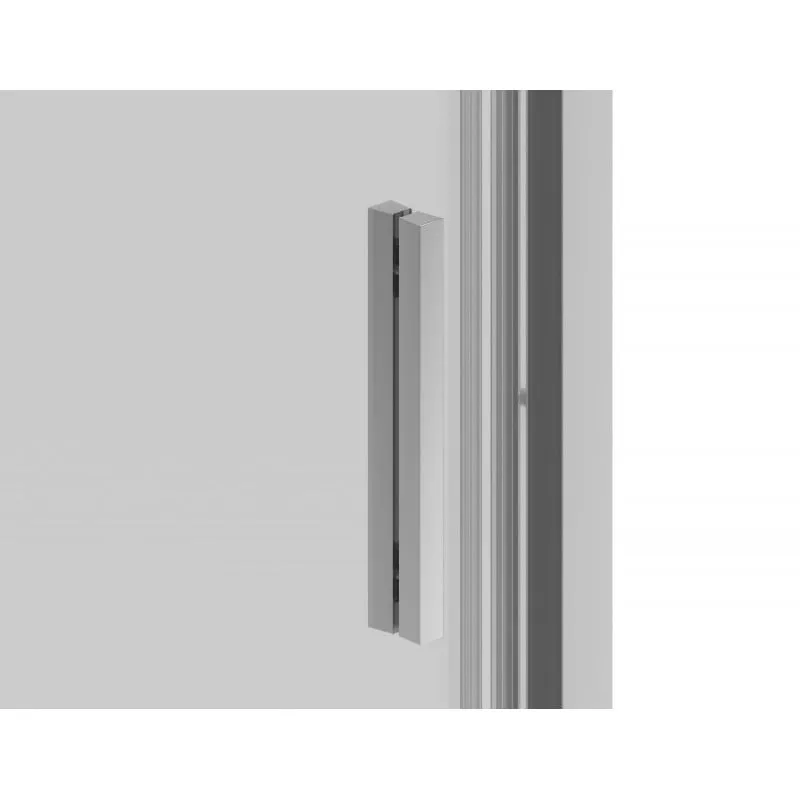 klizna tuš vrata krom 120x200 cm 6mm esg easy-clean/soft-close - slika 2
