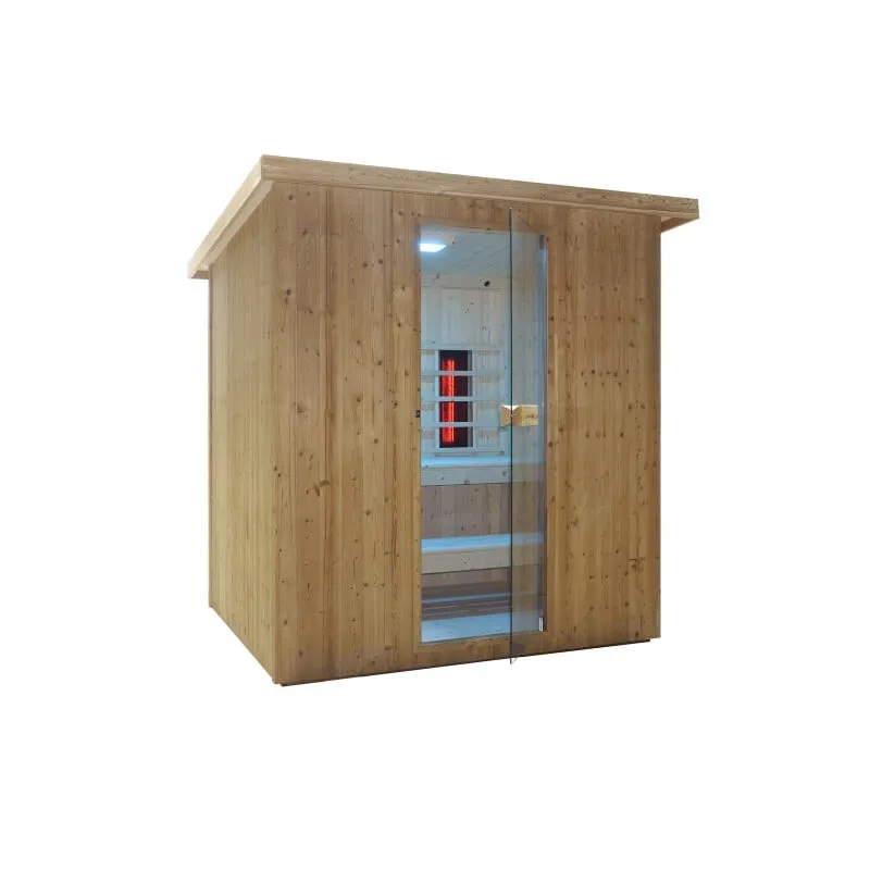 sauna vanjska lahti za 6 osoba - 198x181,5x202,2 cm - slika 7