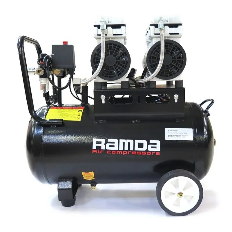 ramda kompresor tihi bezuljni 50l, 1,5kw, 8bar,120l/min - slika 2