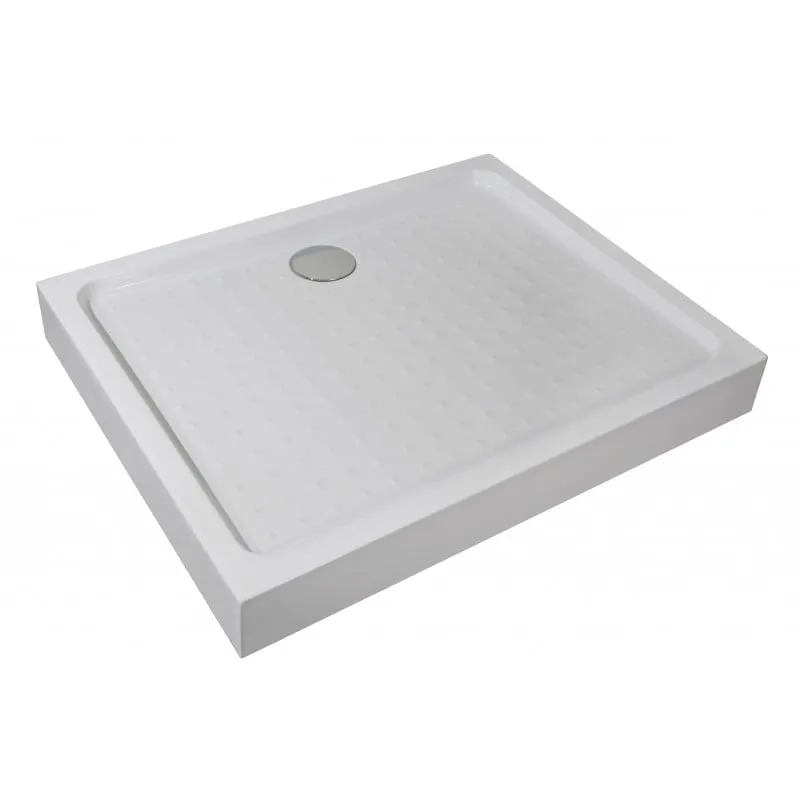 kutna tuš kabina 70x90x12,5 cm, bijela - slika 1
