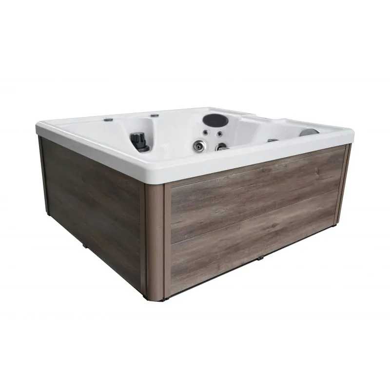 bazen hidromasažni - jacuzzi jacuzzi palermo - bijeli mramor 180x160x76 cm - slika 3