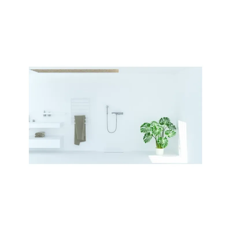 bijela zidna obloga sanowall 125x250x0,3 cm - slika 1
