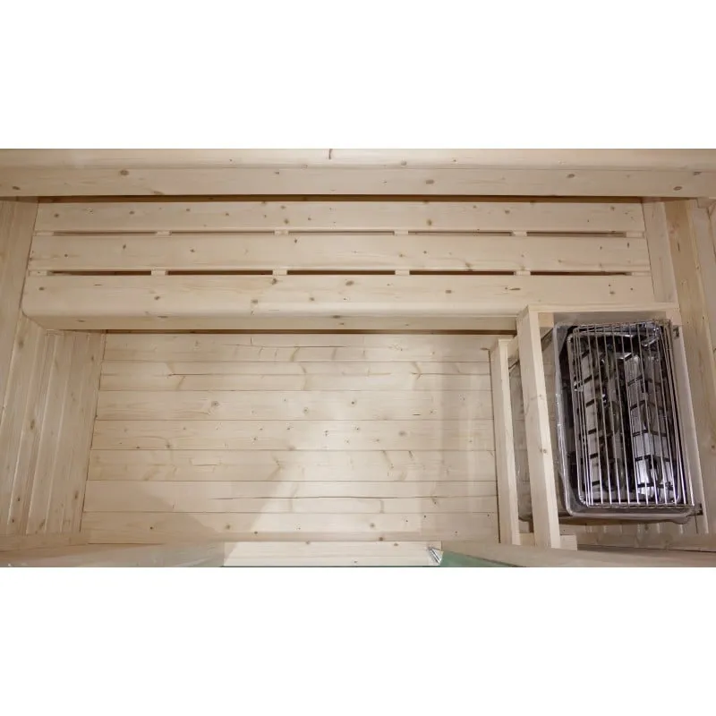 sauna vanjska helsinki za 2-3 osobe. 165x175x218,9 cm (komplet za slaganje) - slika 6