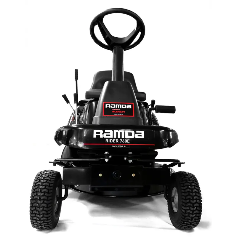 ramda 760e vrtni traktor 76cm 3u1, koš 170l, mot. loncin - slika 5