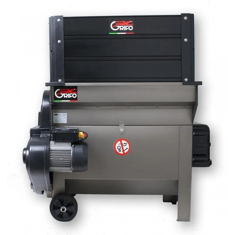 Muljača za grožđe inox s odvajanjem peteljki i centrifugalnom pumpom Q.20 GRIFO DVEP20L - Mihovljan, Čakovec