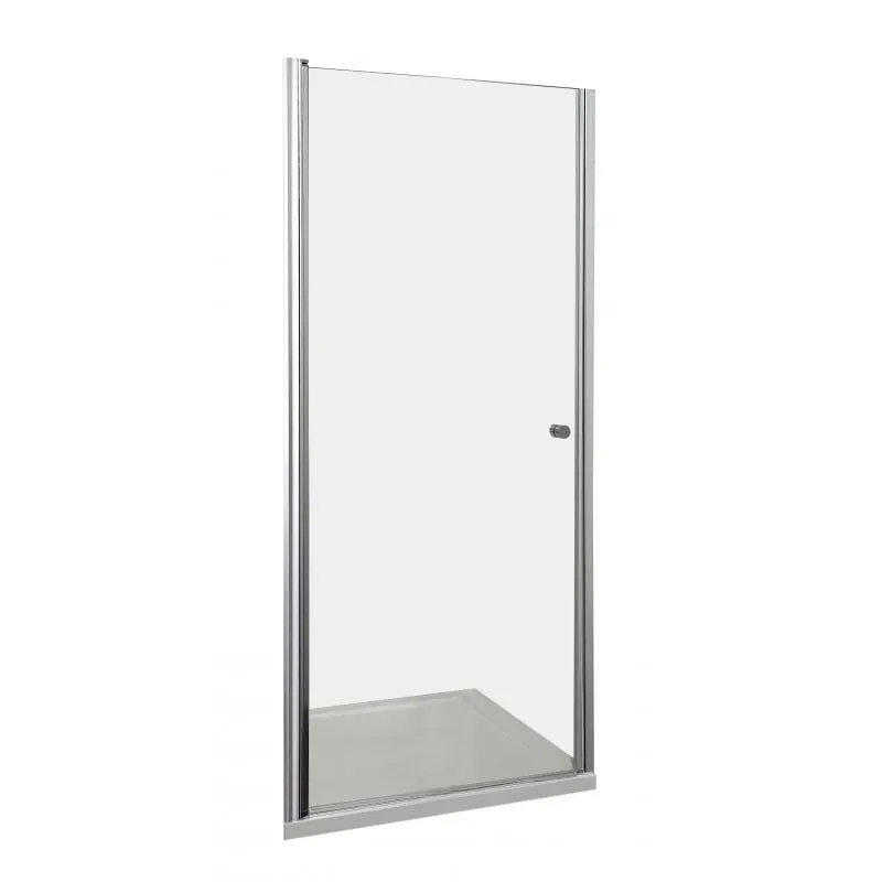 okretna vrata za tuš kabinu simplyflex, krom 80-81,5x195cm - slika 2