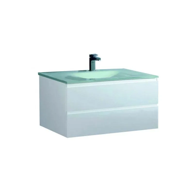 alternativni stakleni umivaonik 70,5 x 12,5 x 52 cm - slika 1
