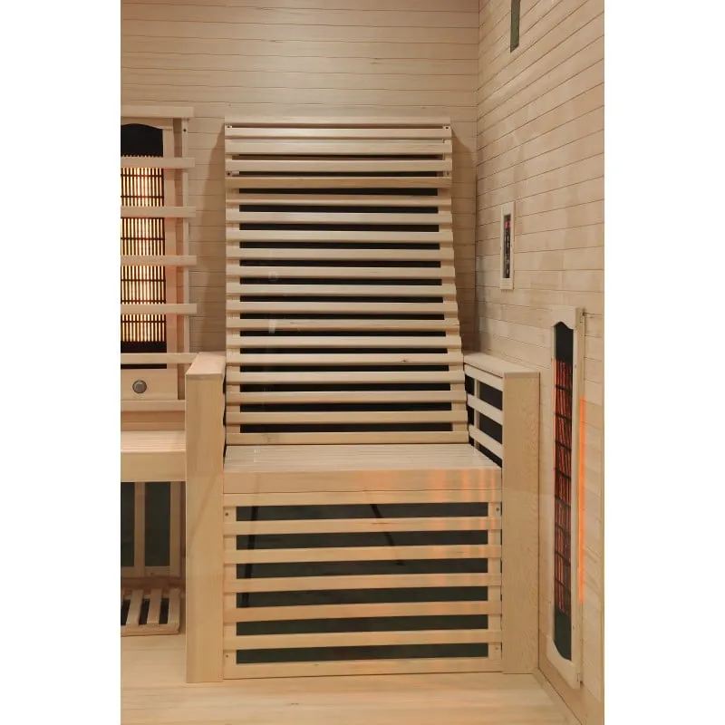 sauna carbon 3 infracrvena za 2 osobe 150x150x195 cm - slika 3