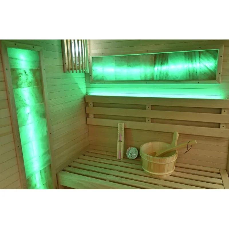 sauna luxor 1 za 2 osobe 120x120x190 cm - slika 15