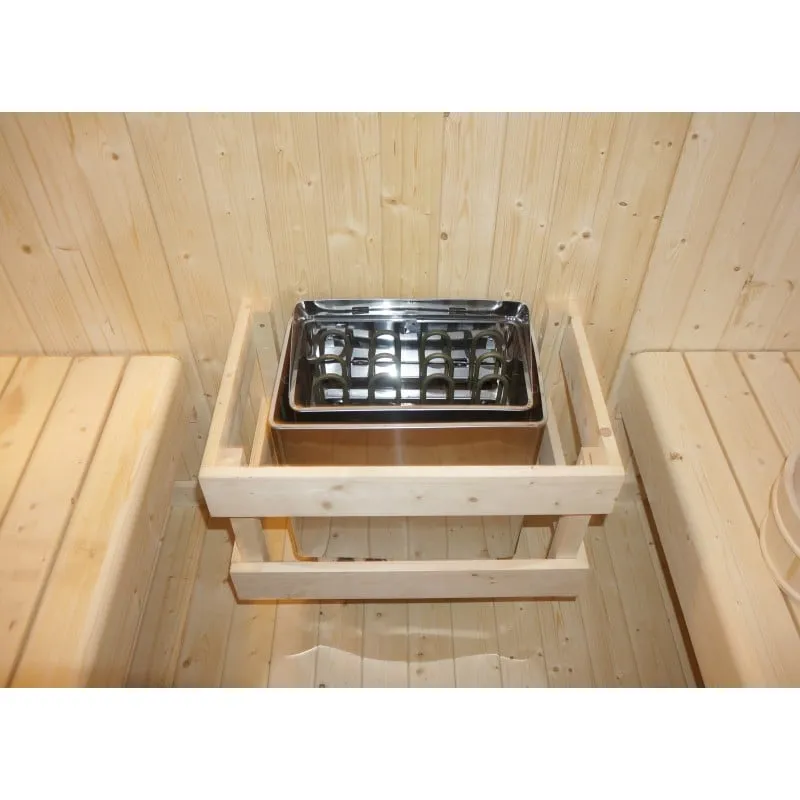 sauna vanjska island xl za 4 osebe 189x220x200 cm - slika 12