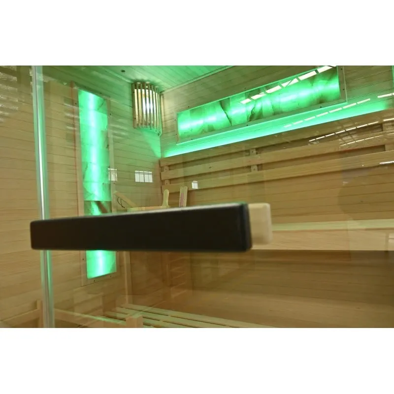 sauna luxor 2 za 3 osobe 150x140x190 cm - slika 4