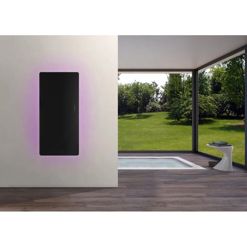 električni kupaonski radijator rom crni 60x152cm - slika 4