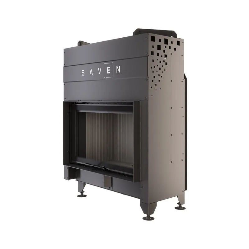 kamin ugradbeni g/saven energy up 80x50 (17,0 kw) eco - crni šamot - slika 6