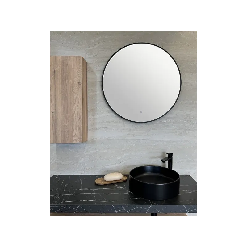 atena ogledalo s led rasvjetom d80 cm - slika 2