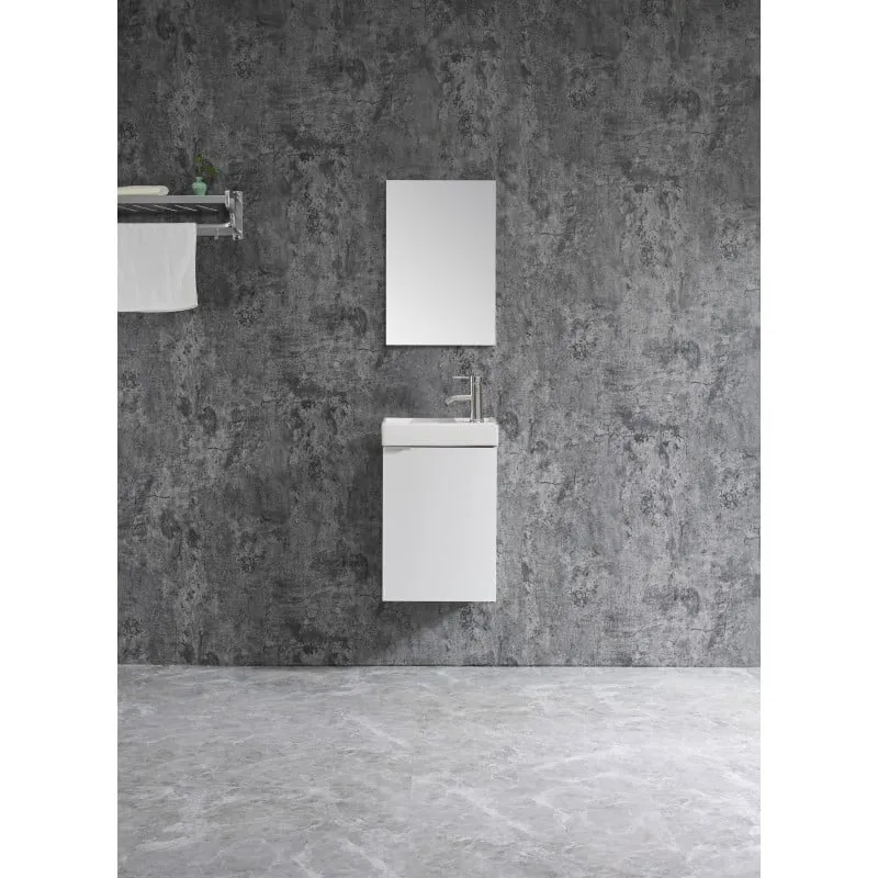 kupaonski set nova 40x60 cm bijeli - slika 3