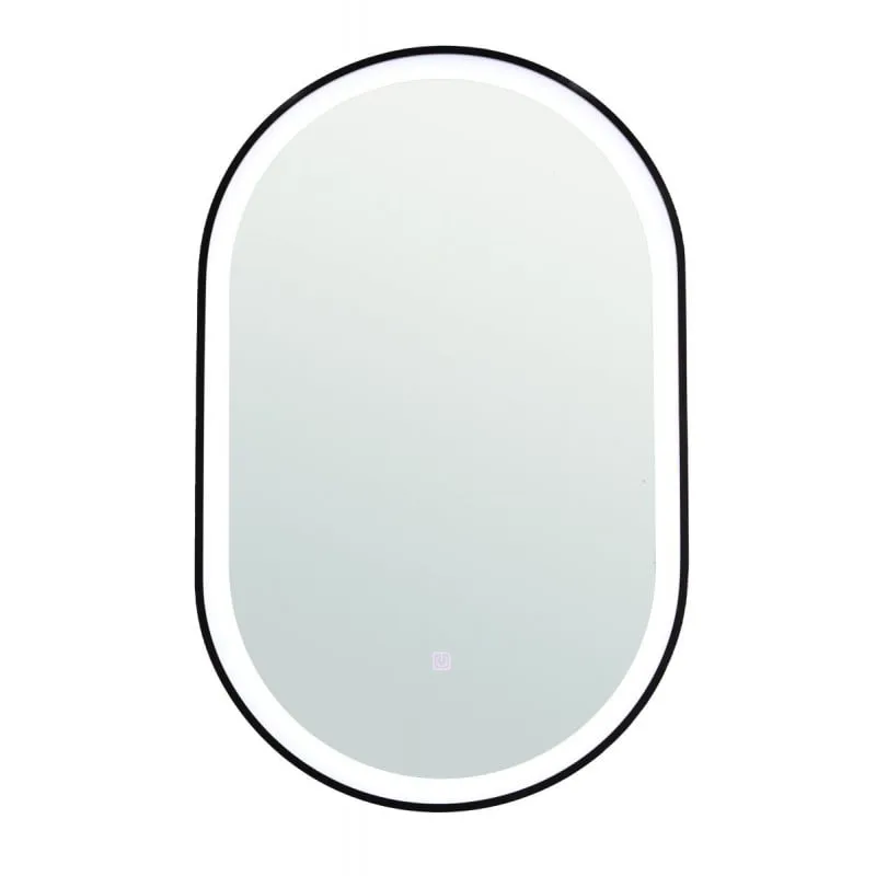 frame-f oval b5080 ogledalo s led rasvjetom 50x80 cm - slika 2