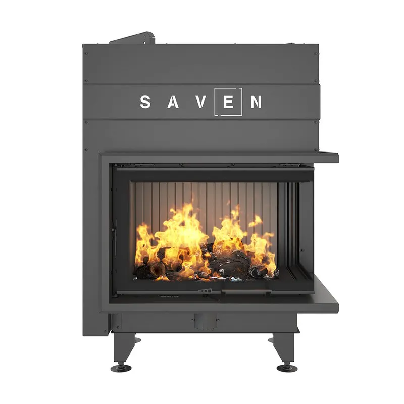 kamin ugradbeni g/saven energy up 75x50x47r (15,1 kw) - crni šamot - slika 3