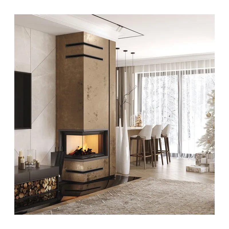 kamin ugradbeni g/saven energy up 75x50x47l (15,1 kw) - bijeli šamot - slika 10