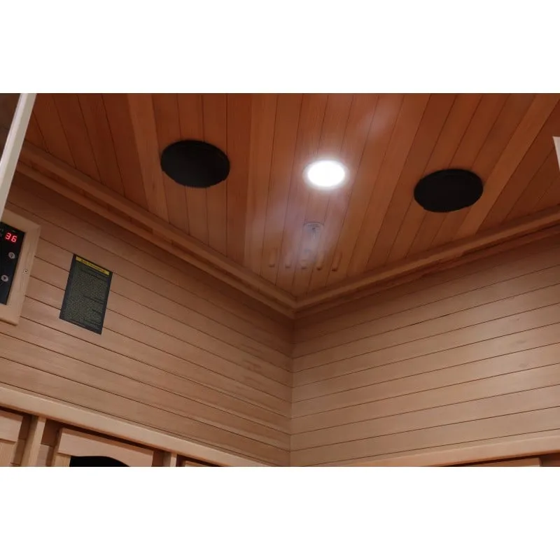sauna supreme infracrvena za 2 osobe 120x120x190 cm - slika 10