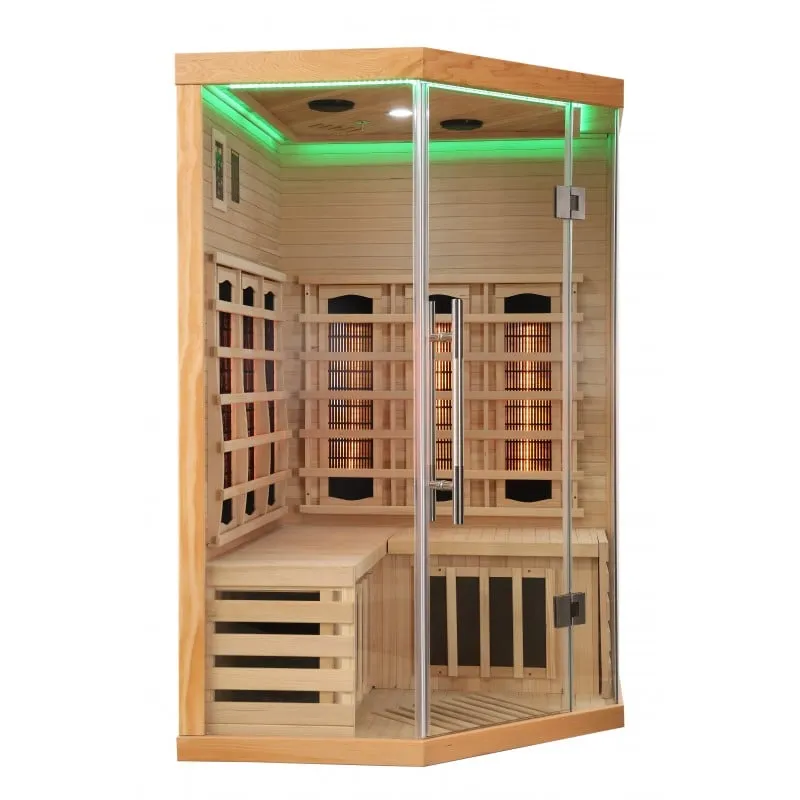 sauna supreme infracrvena za 2 osobe 120x120x190 cm - slika 23