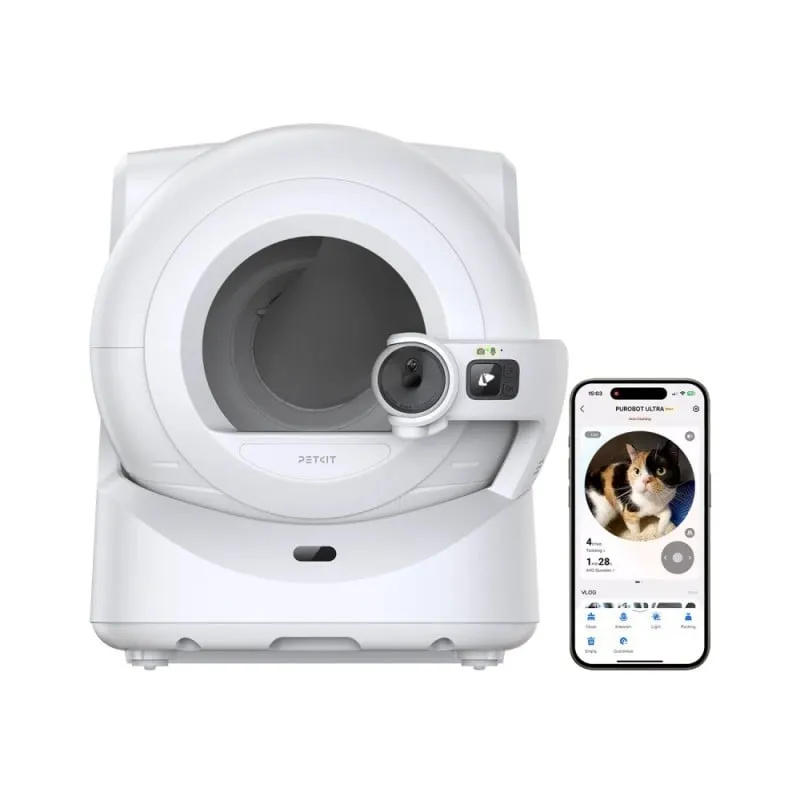petkit purobot ultra - samočisteći pametni wc za mačke - slika 9