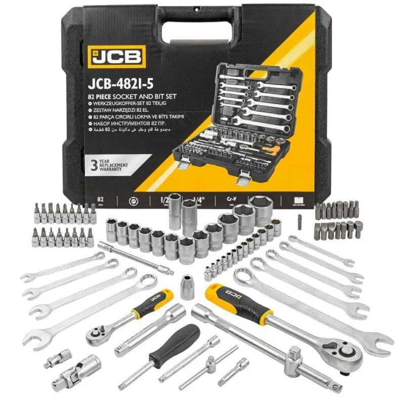 set alata 94 komada 1/4", 1/2" jcb-4941-5 - slika 2
