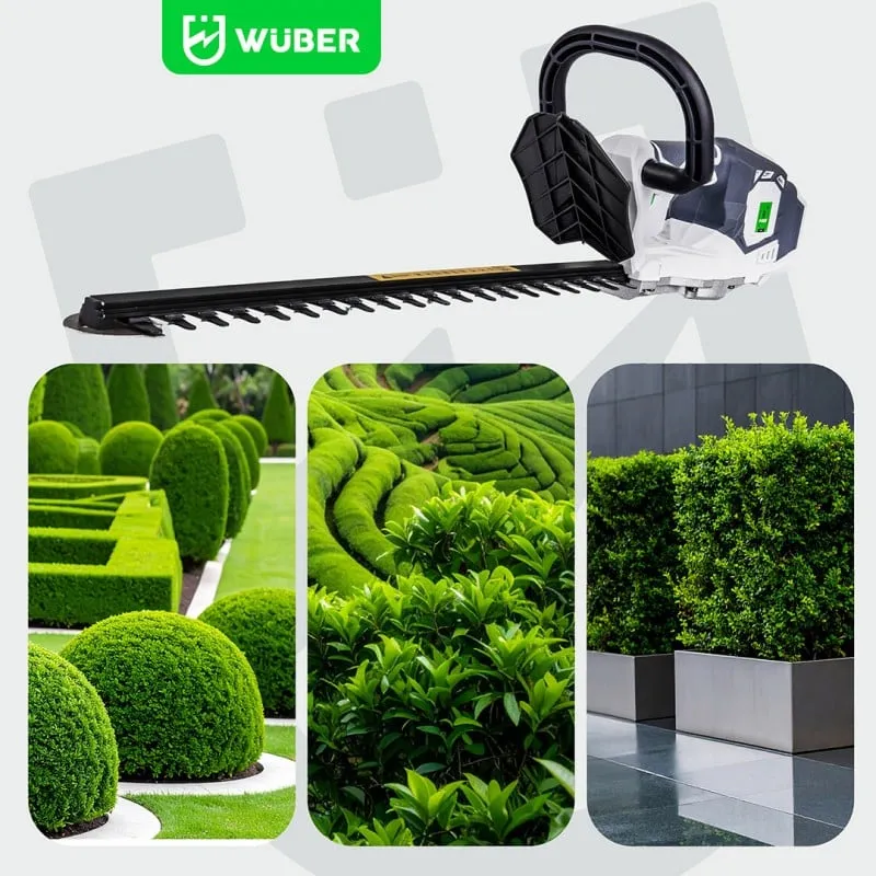 škare za živicu baterija + punjač 48 cm wuber - slika 9