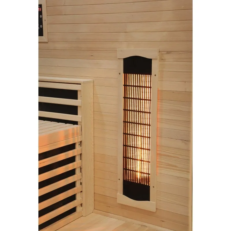 sauna carbon 3 infracrvena za 2 osobe 150x150x195 cm - slika 8