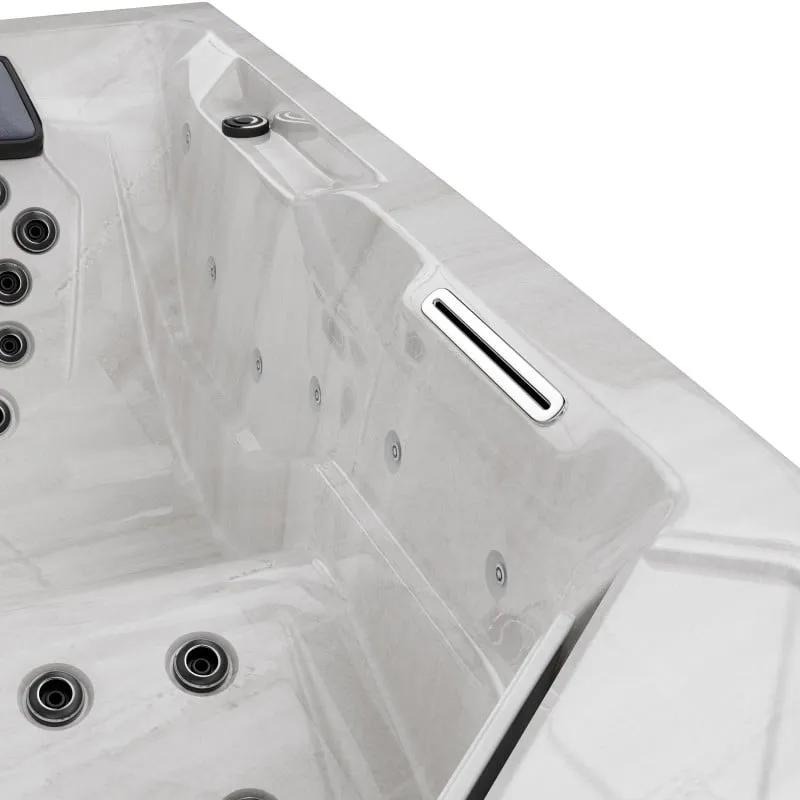 bazen hidromasažni - jacuzzi rovinj 210x210x90 cm - slika 10