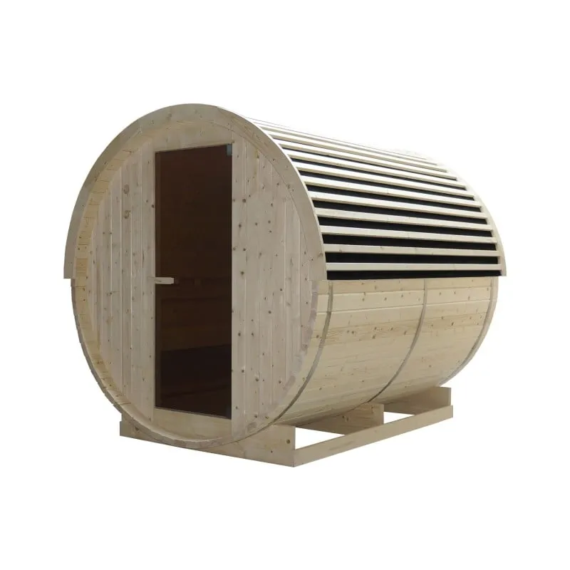 Sauna vanjska NYBORG L v sodu za 6 osobe 194,2x244,9x194,9 cm - Mihovljan, Čakovec