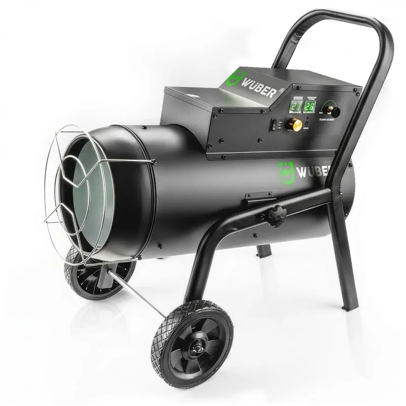 plinski grijač s regulacijom temperature 18-50 kw wuber - slika 1